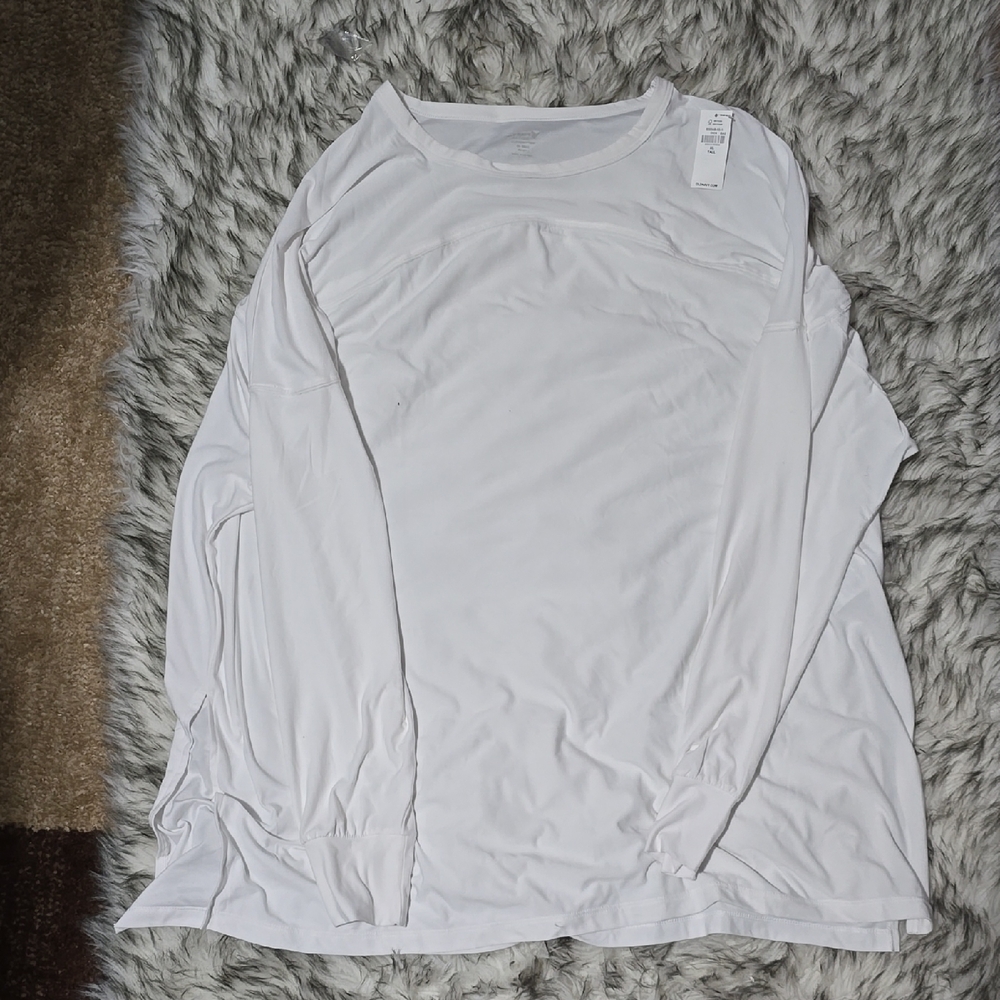 Old Navy ACTIVE wear Nwt White Women's Top